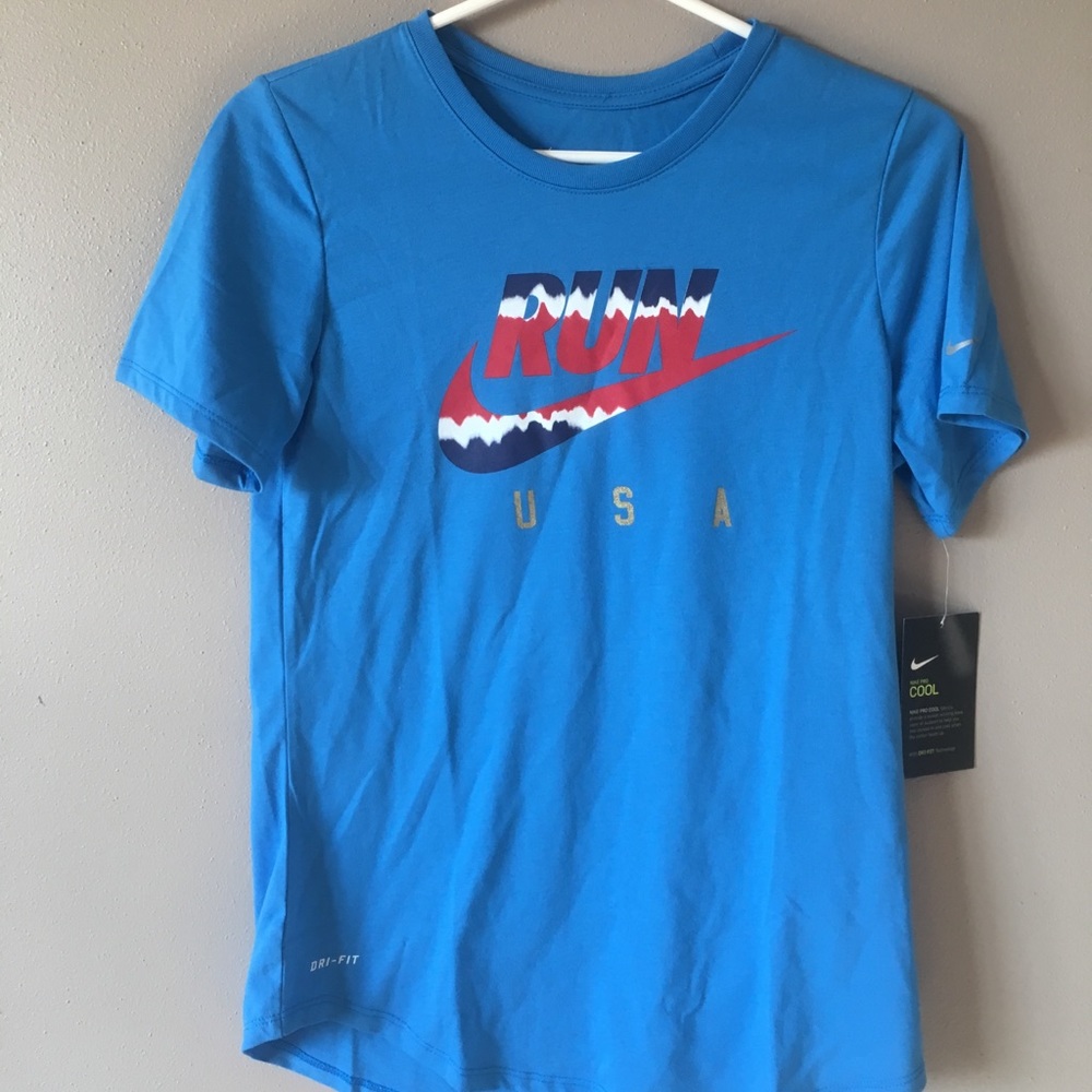 NIKE DRI-Fit Run USA Tee